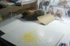 Kelly keeps the upper left corner of the portrait under control.