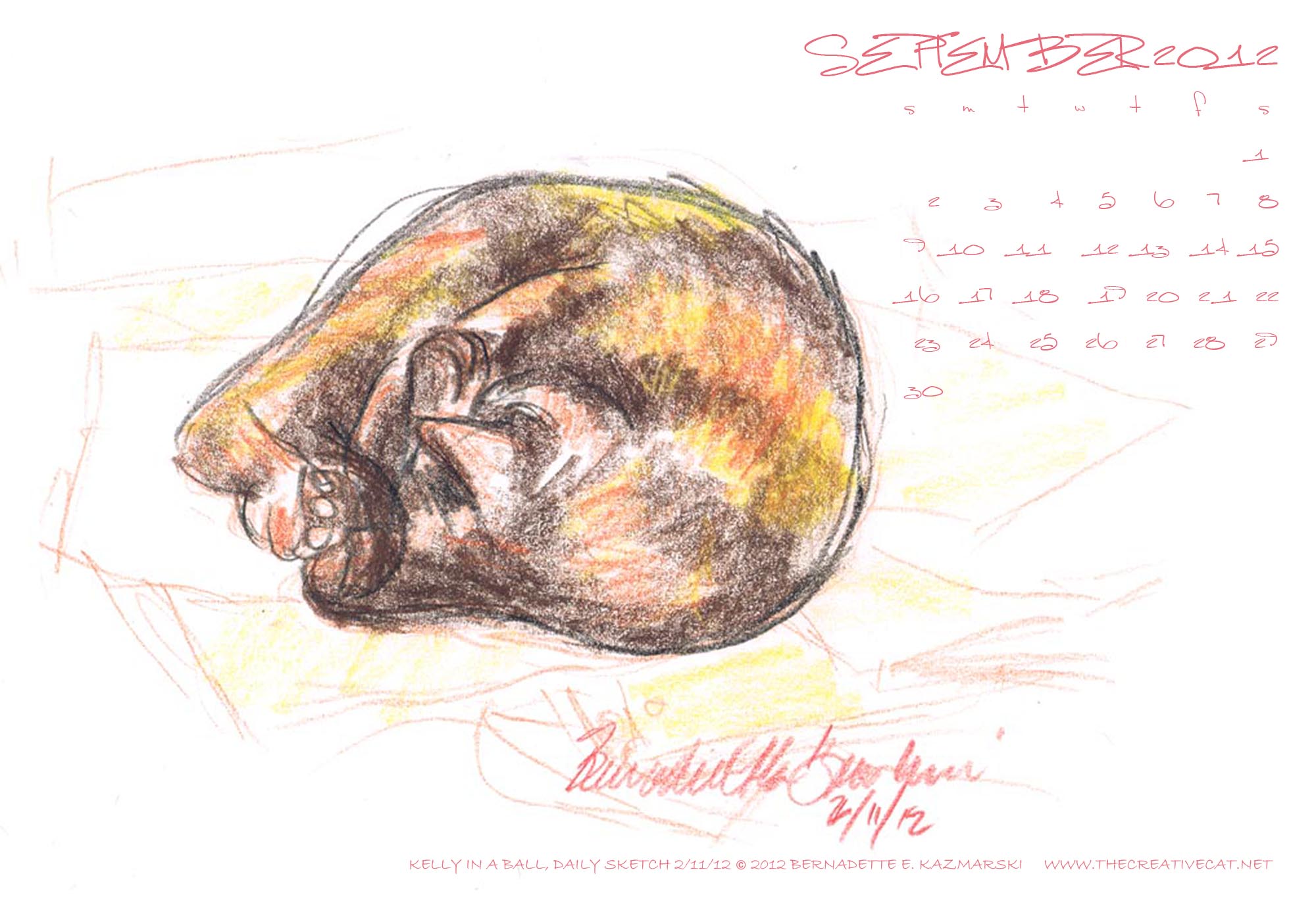 KellyBall-September12DesktopCalendar-reg