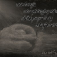"Solstice Moon", poem and illustration © B.E. Kazmarski