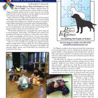 A page of the article in the magazine.