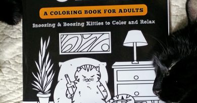 Book Review: “Lazy-Ass Cats, A Coloring Book for Adults” Book Review: “Lazy-Ass Cats, A Coloring Book for Adults”