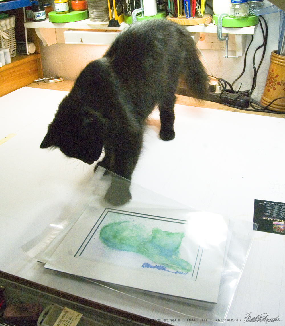 Helping with a print