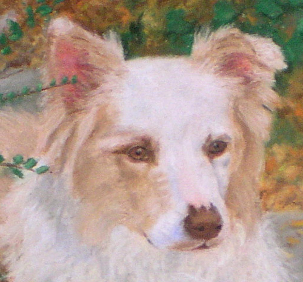 detail of portrait