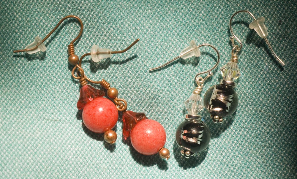 beaded earrings