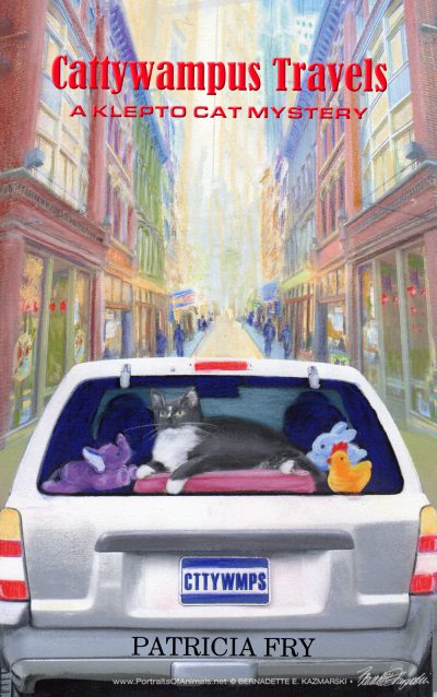 The final cover, "Cattywampus Travels".
