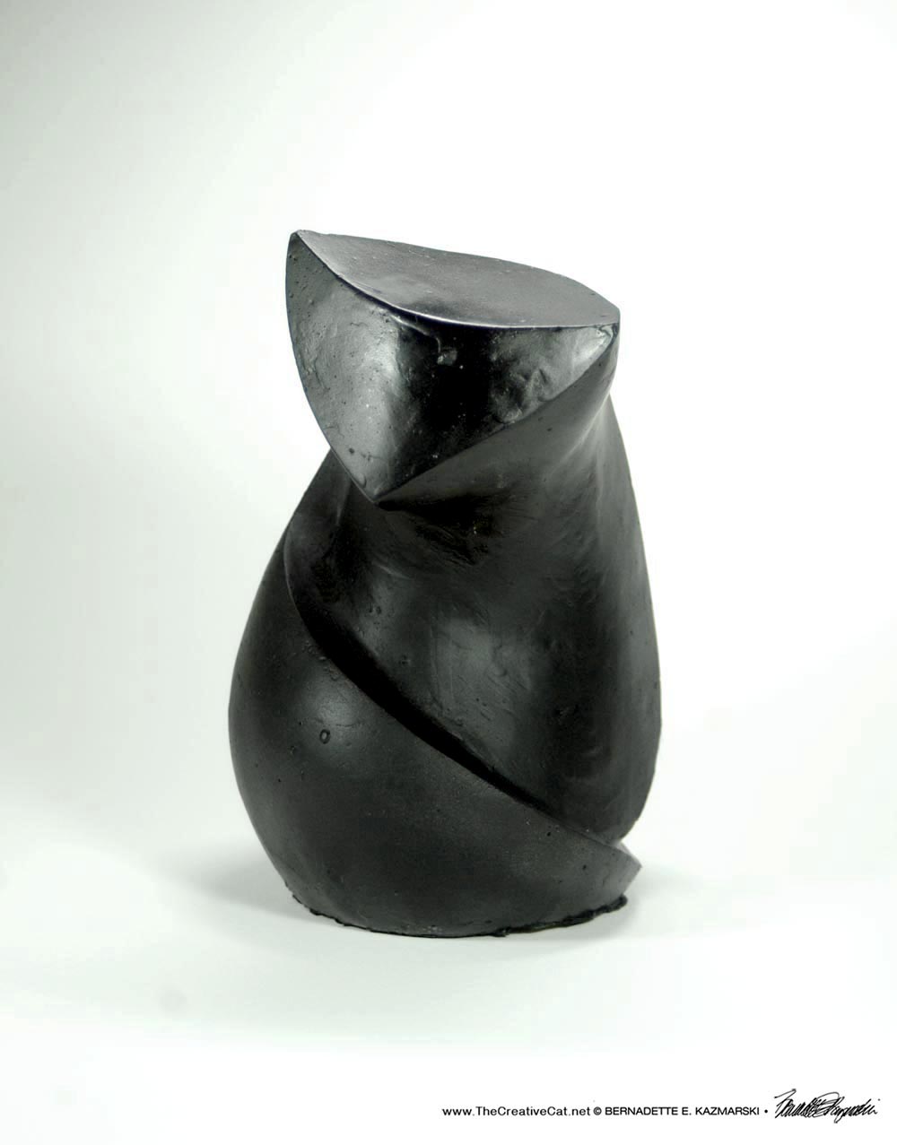 The Black Cat Sculpture