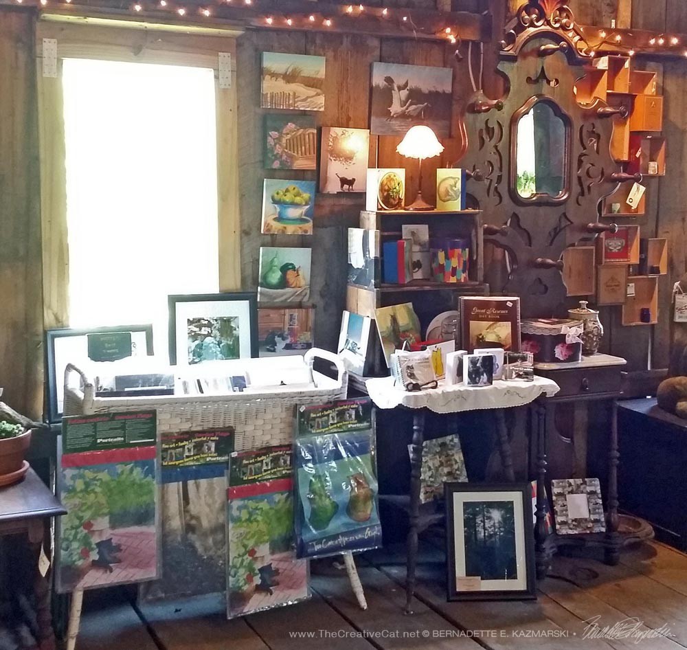 My display at The Outlet Barn.