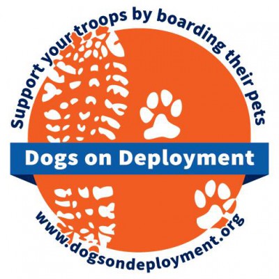 Dogs on Deployment logo.