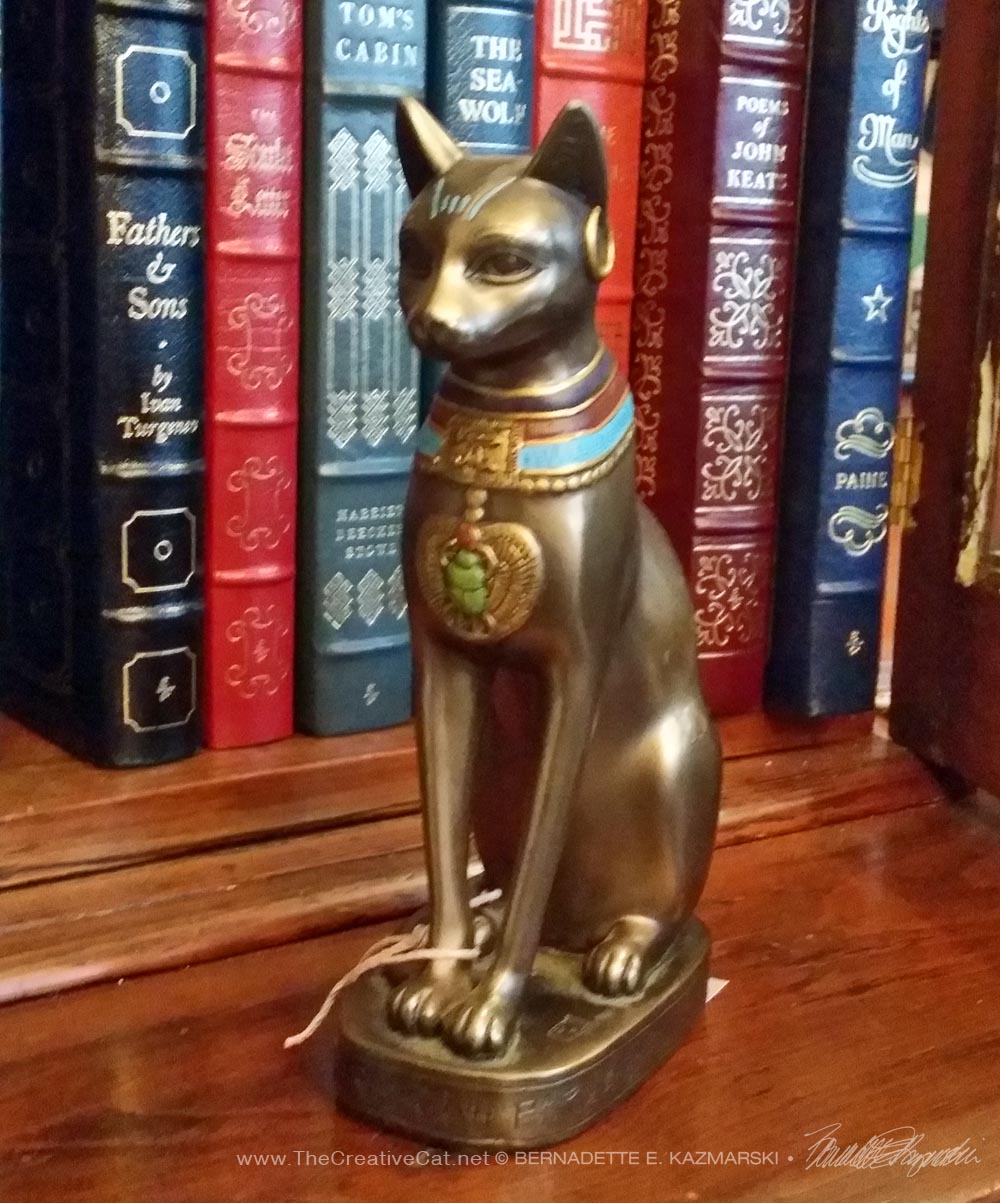 Egyptian Cat Figurine