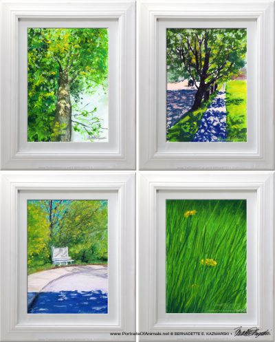 Four Spring Paintings