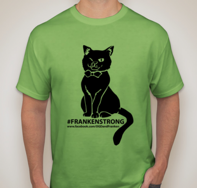 Purchase a tee to help Frankencat.