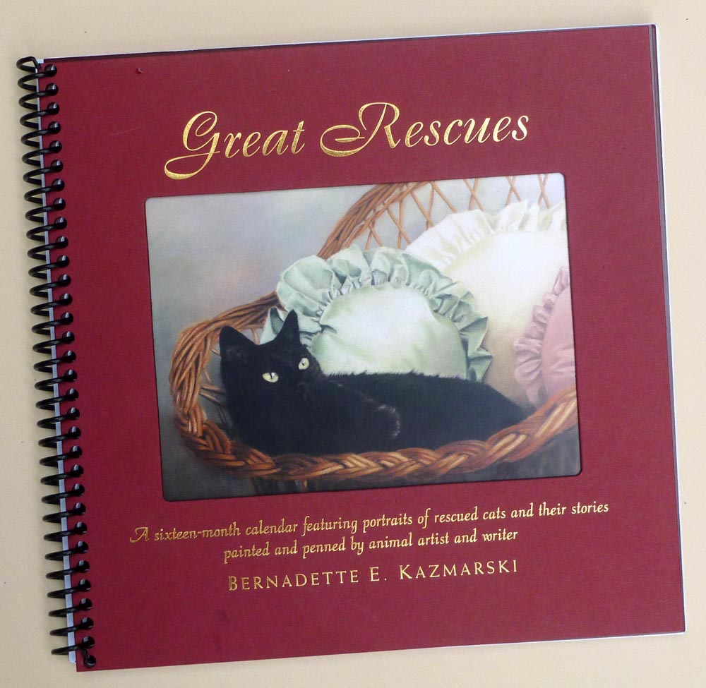 The cover of the original Great Rescues Calendar and Gift Book