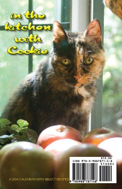  "How Do You Like Them Apples?" In the Kitchen With Cookie calendar back cover