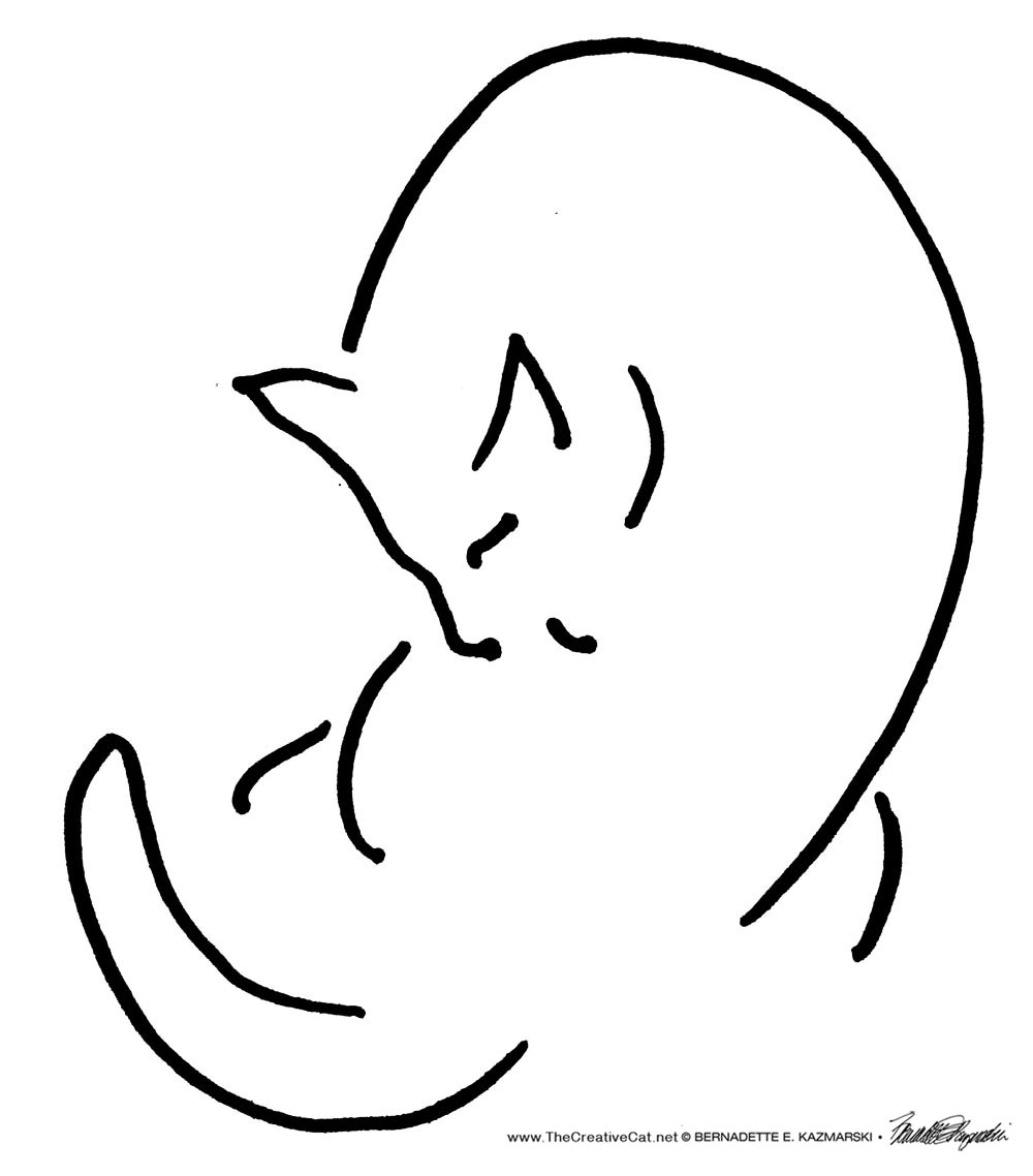The original minimal cat sketch.