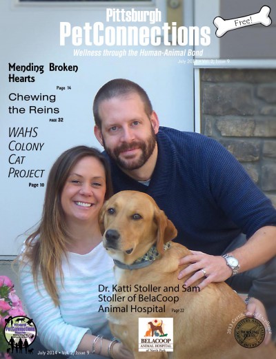 July 2014 issue of Pittsburgh PetConnections magazine.