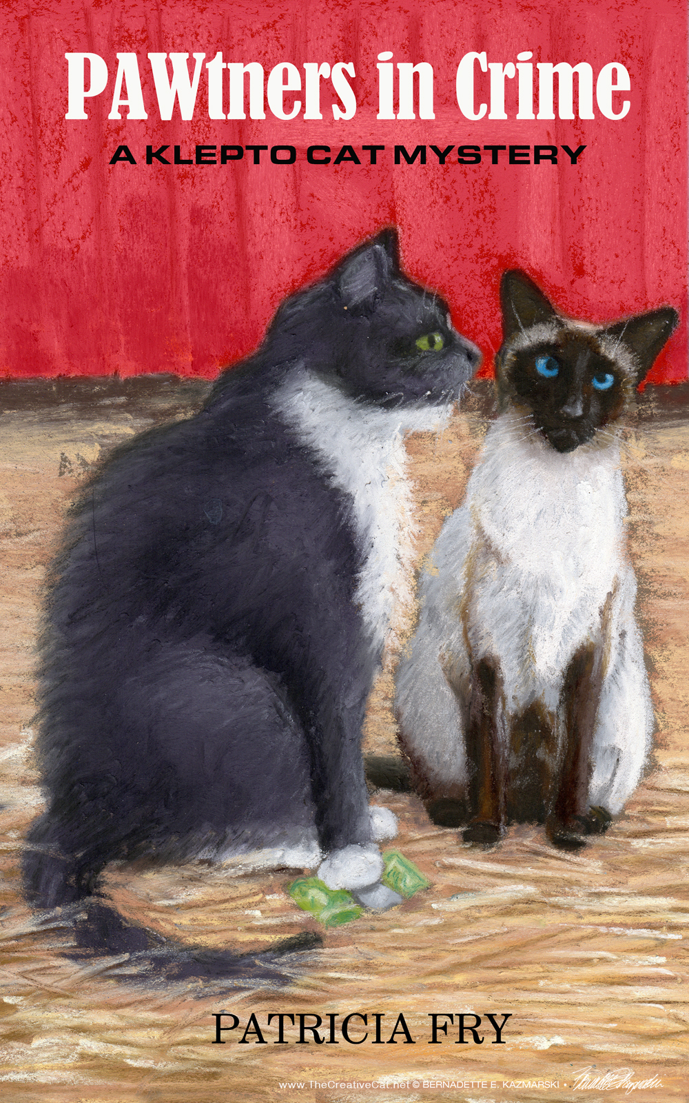 The final cover for "PAWtners in Crime" by Patricia Fry.