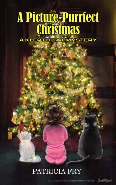 "A Picture Purrfect Christmas" klepto cat mystery by patricia fry