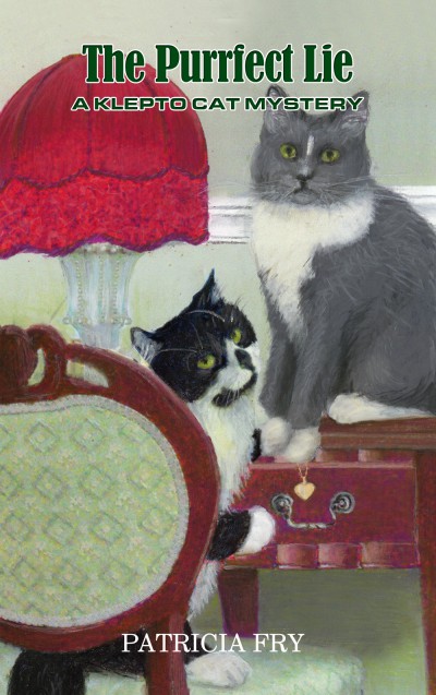 The final cover for "The Purrfect Lie" by Patricia Fry.