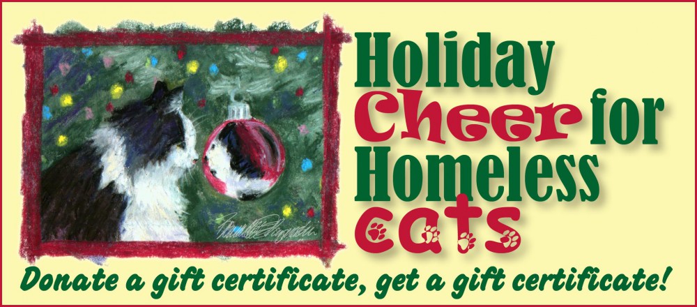 Holiday Cheer for Homeless Cats and Their Caretakers