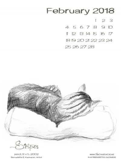 Desktop calendar, 600 x 800 for iPad, Kindle and other readers.