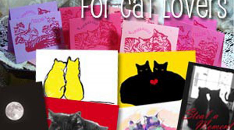 Valentine cards for cat lovers!