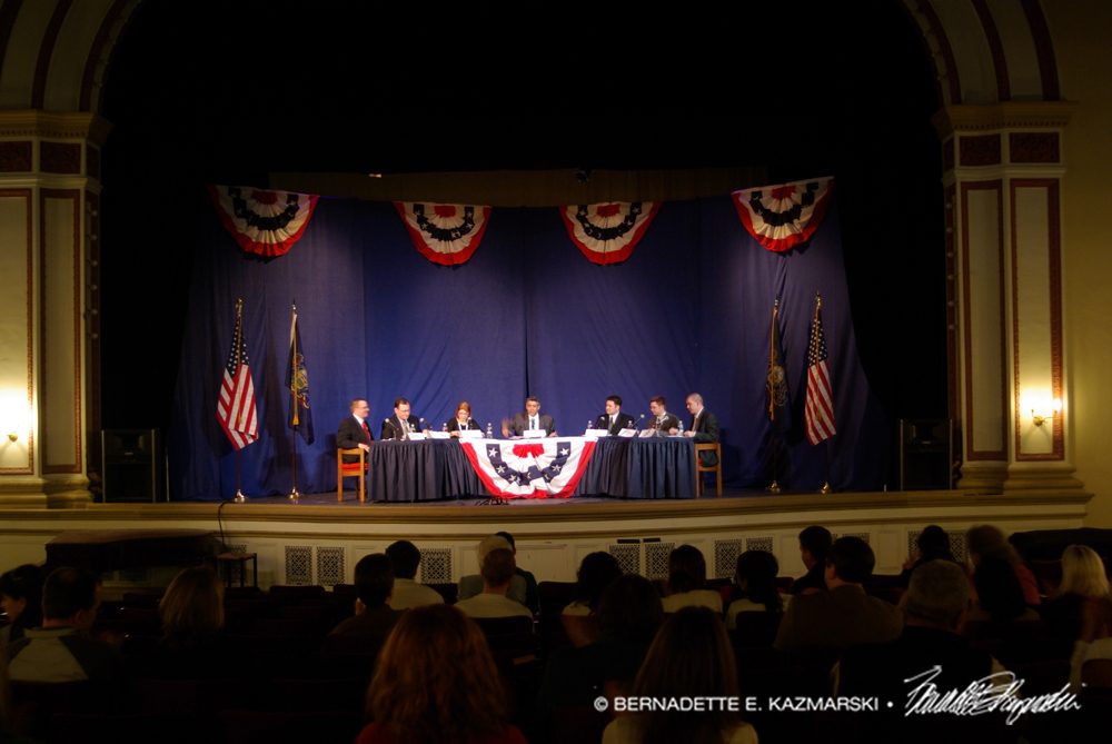 The photo of the debate I used for the audience.