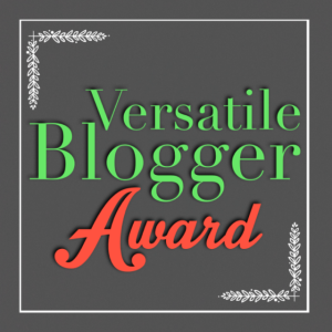 versatile blogger award
